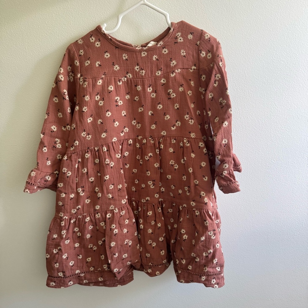 Quincy Mae Floral Dress - 4-5y
